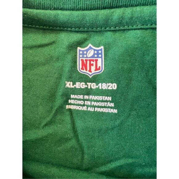 NWT! NFL Green New York Jets Tee Youth Extra Large - Picture 3 of 6